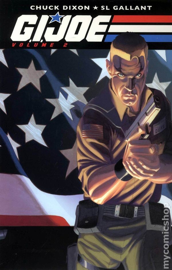 GI Joe TPB di Chuck Dixon 2-1ST VF 2010 immagine stock