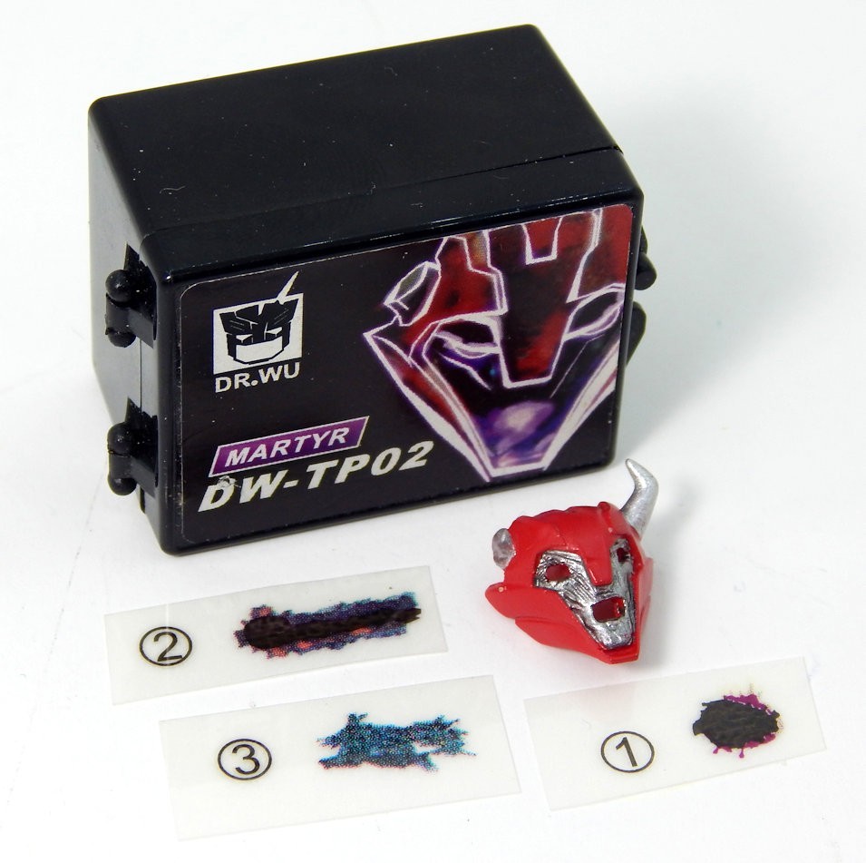 Dr. Wu Transformers Cliffjumper DW-TP02 Martyr Upgrade Kit