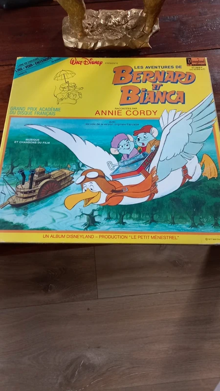 vinyl 33T disney "bernard et bianca"