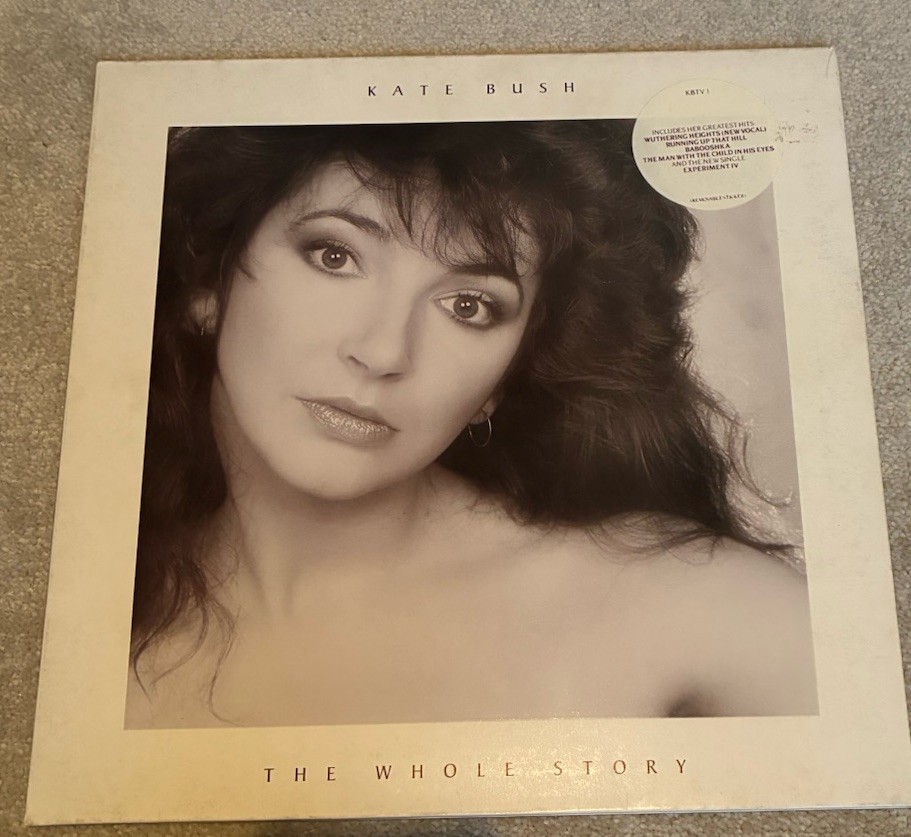 KATE BUSH - The Whole Story - Vinyl LP KBTV 1 UK 1st Press Gatefold VG+/VG+