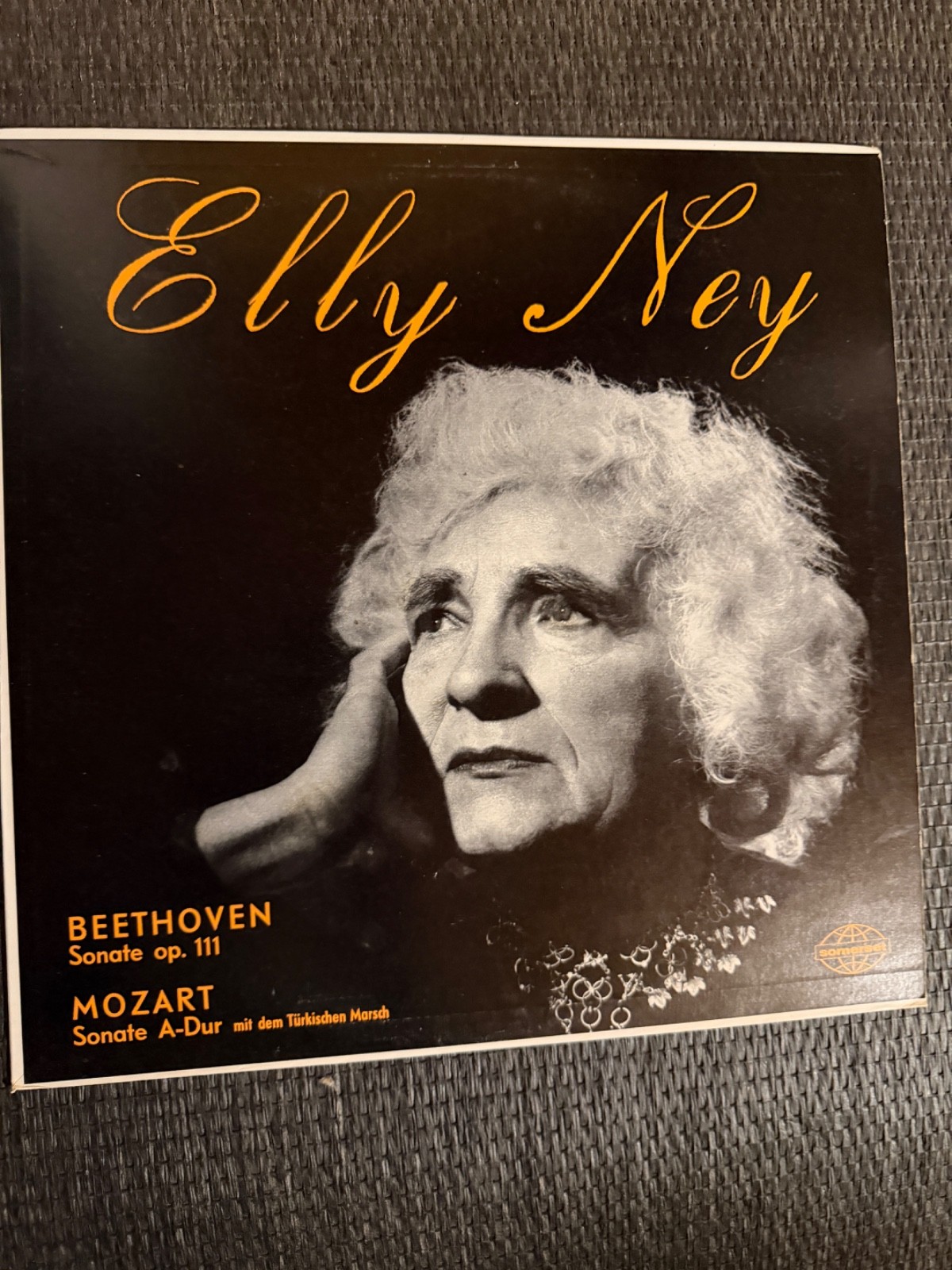 Elly Ney - Beethoven Sonate op.111 Mozart Sonate A-Dur  📀 Vinyl