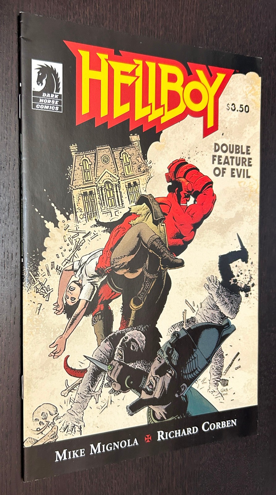 HELLBOY Double Feature Evil #1 (Dark Horse Comics 2010) -- Mike Mignola -- VF/NM