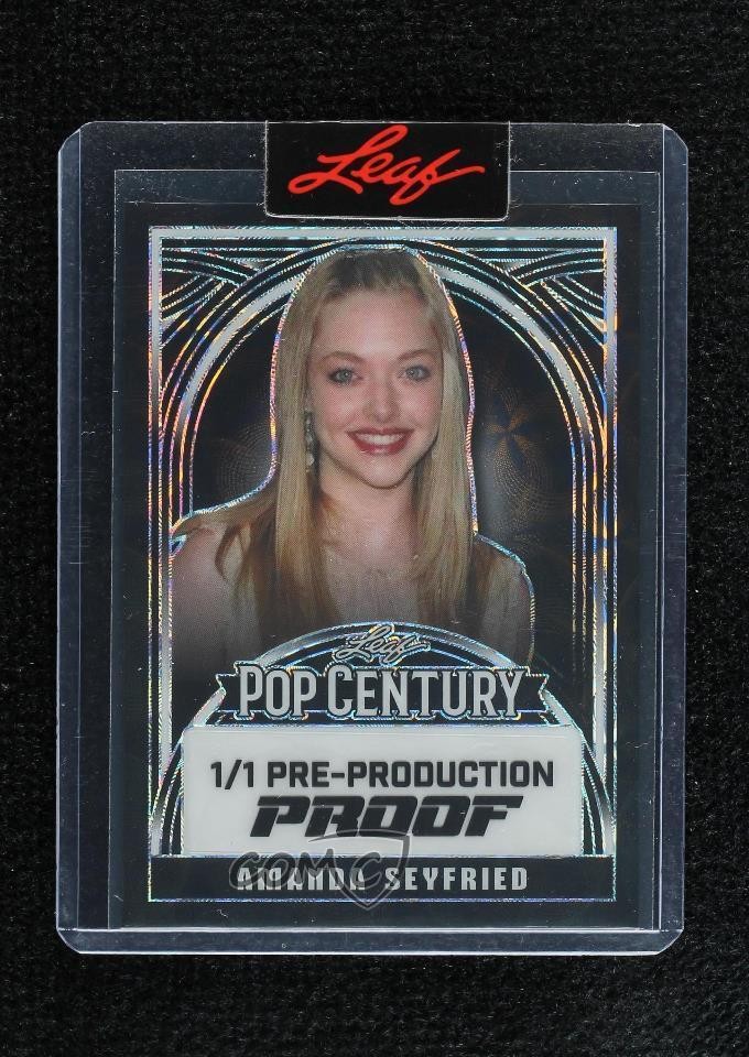 2024 Leaf Metal Pop Century 1/1 Amanda Seyfried #BA-AS2 7jo