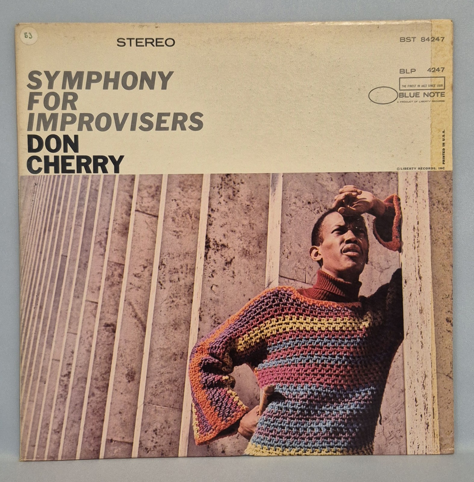 Don Cherry - Symphony For Improvisers Vinyl Record U.S. Original Blue Note LP