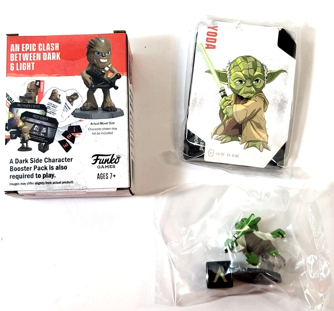 Star Wars Rivals Light Side Series 1 Funko Mini Figures YODA Fighting Battle