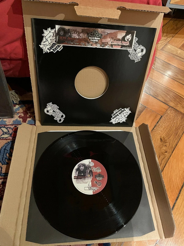 Boo-C, Seyo - Polmoni aperti / Questo sono io (12") south rome records vinile