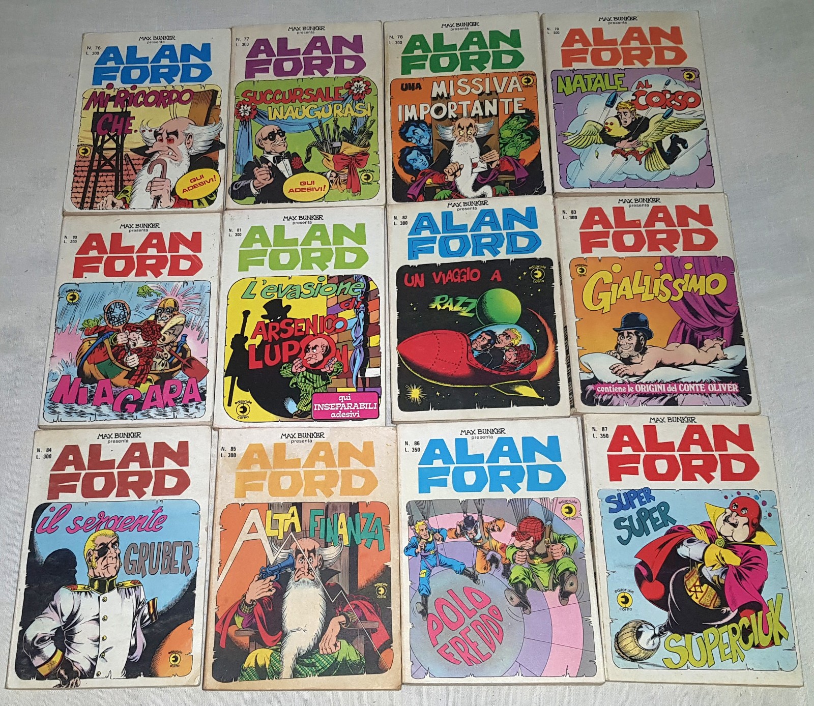 ALAN FORD 76 - 150 originale completa abbastanza buona leggi note