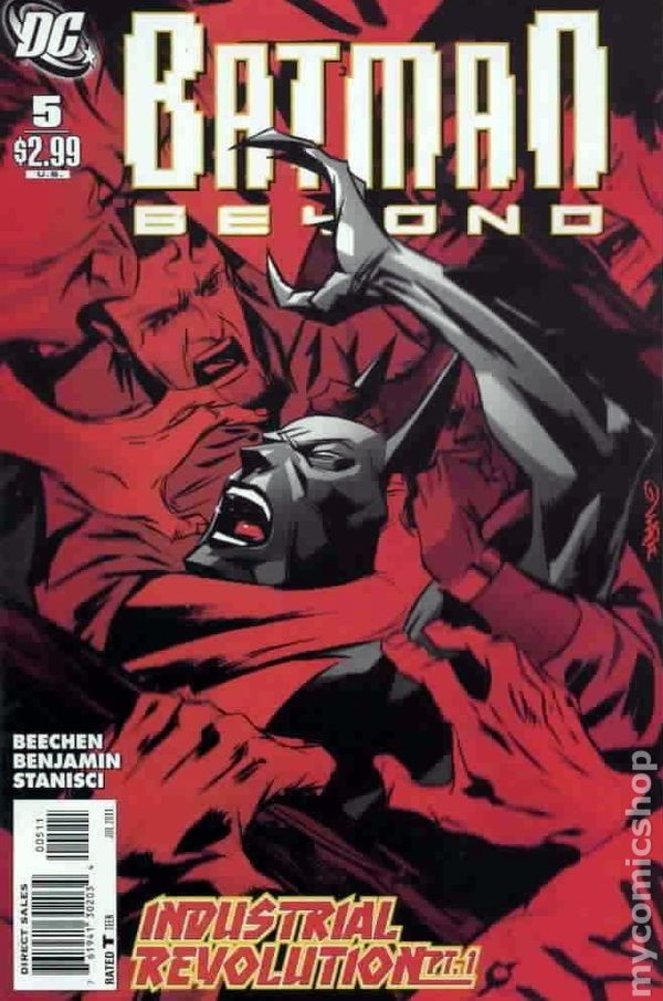 Batman Beyond #5 FN- 5.5 2011 immagine stock basso grado