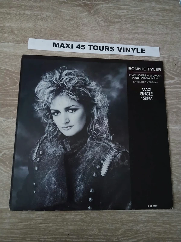 Bonnie Tyler : If you were a woman 1986 Europe 12" Maxi 45 Tours Vinyle