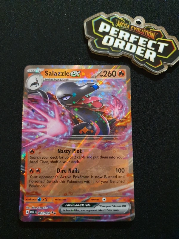 Salazzle EX 016/088 (Perfect Order) Pokemon