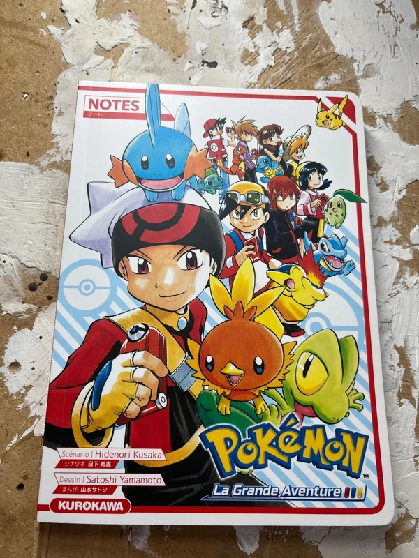 Carnet de notes - Pokemon