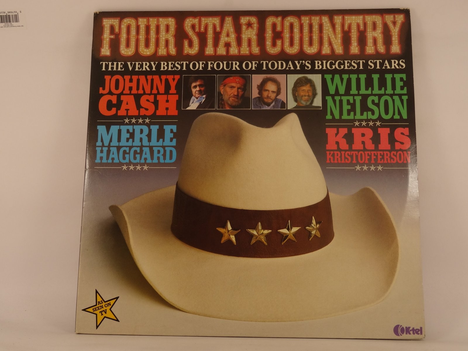 VARIOUS ARTISTS FOUR STAR COUNTRY (426) LP K TEL