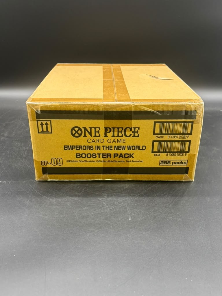 One Piece TCG Emperors in the New World OP-09 Booster Box Case SEALED EN