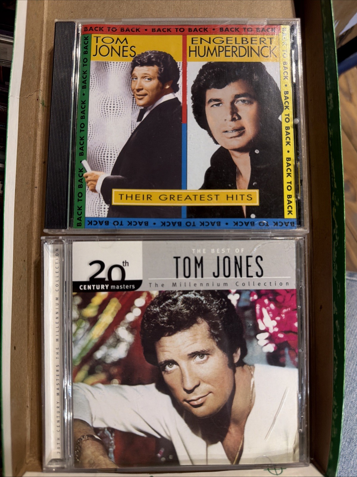 Tom Jones Engelbert Humperdinck 2 CD Lot Greatest Hits 20th Century Masters