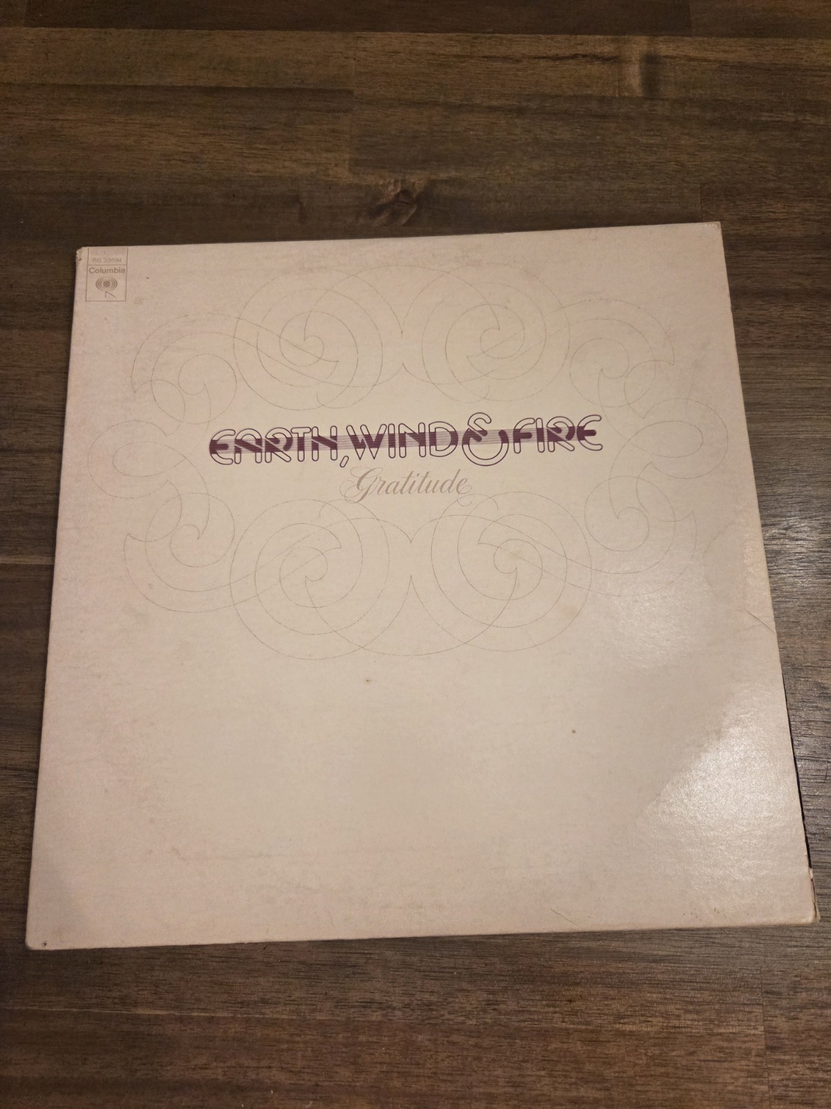 Earth WInd and Fire Gratitude Vinyl Double LP Gatefold 1975