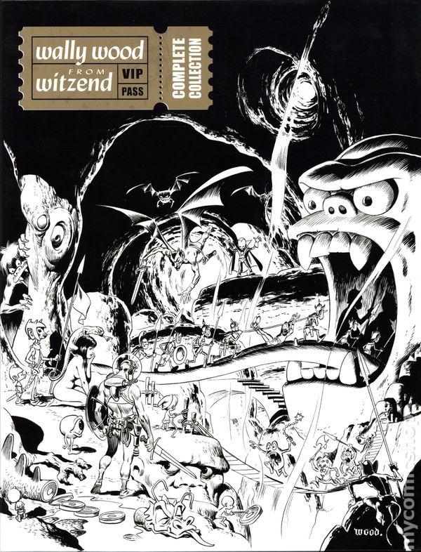 Wally Wood di Witzend HC Collezione Completa 1DLX-1ST NM 2024 Immagine Stock