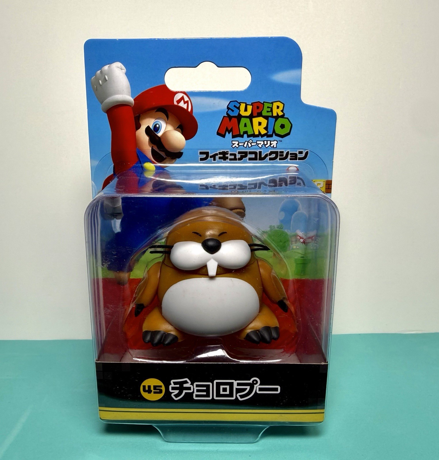 Sangei (giapponese) Super Mario 2,5 pollici mini action figure: MONTY MOLE