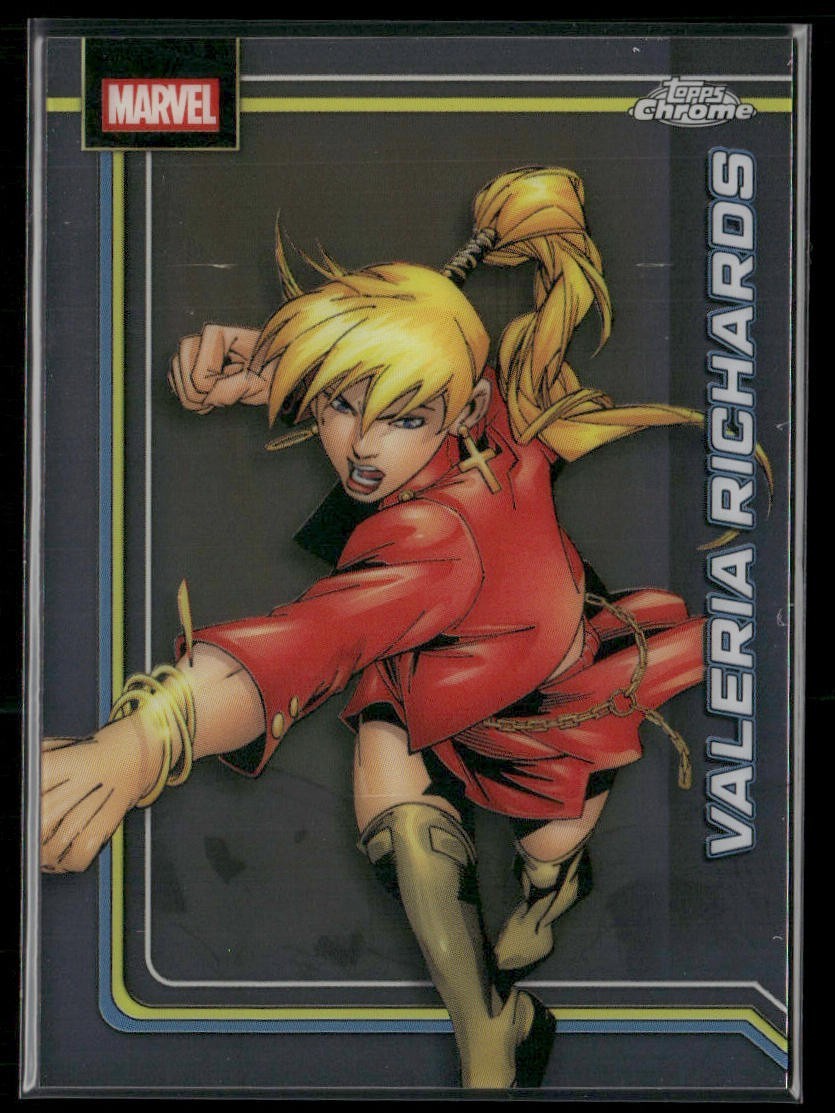 2026 Topps Chrome Marvel Base #186 - Valerie Richards