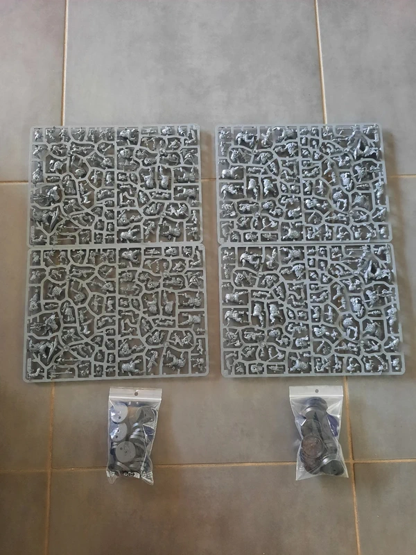 Lot 60 Figurines Orks Boyz & Gretchins Armageddon Warhammer 40000