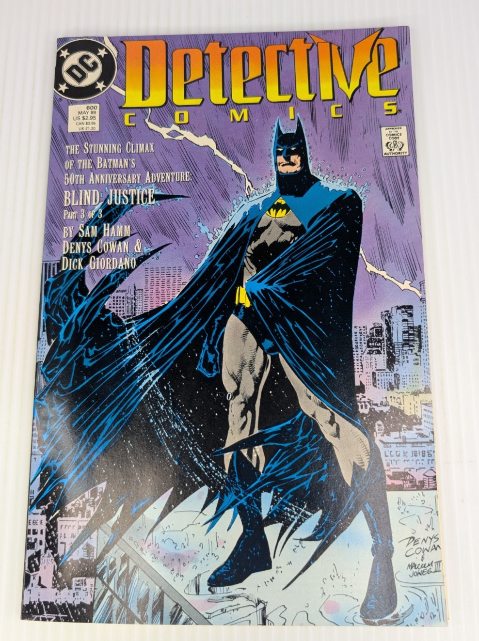 Detective Comics #600 (1989 DC Comics)