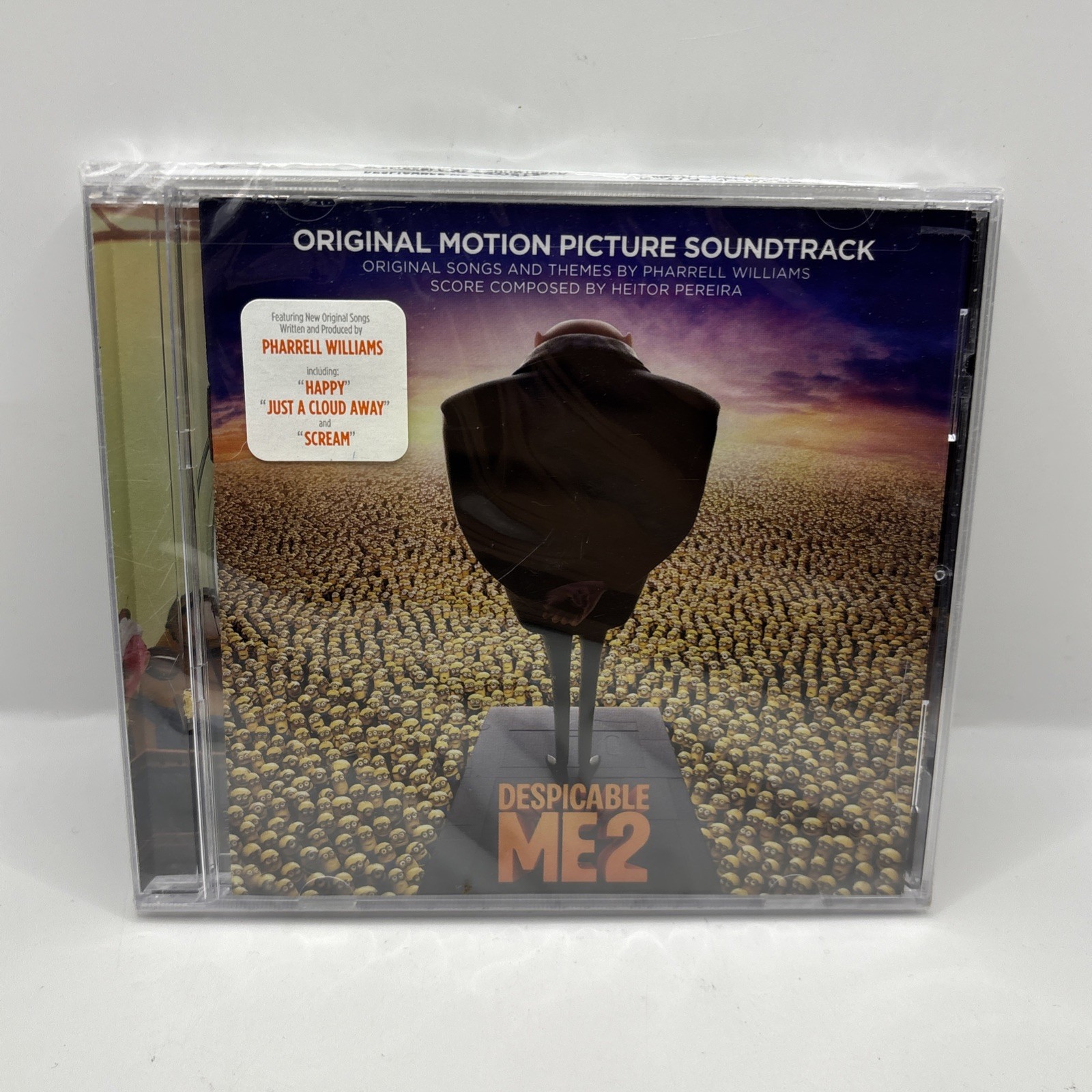 Despicable Me 2 : Original Soundtrack (CD, 2013) Pharrell Happy Brand New SEALED