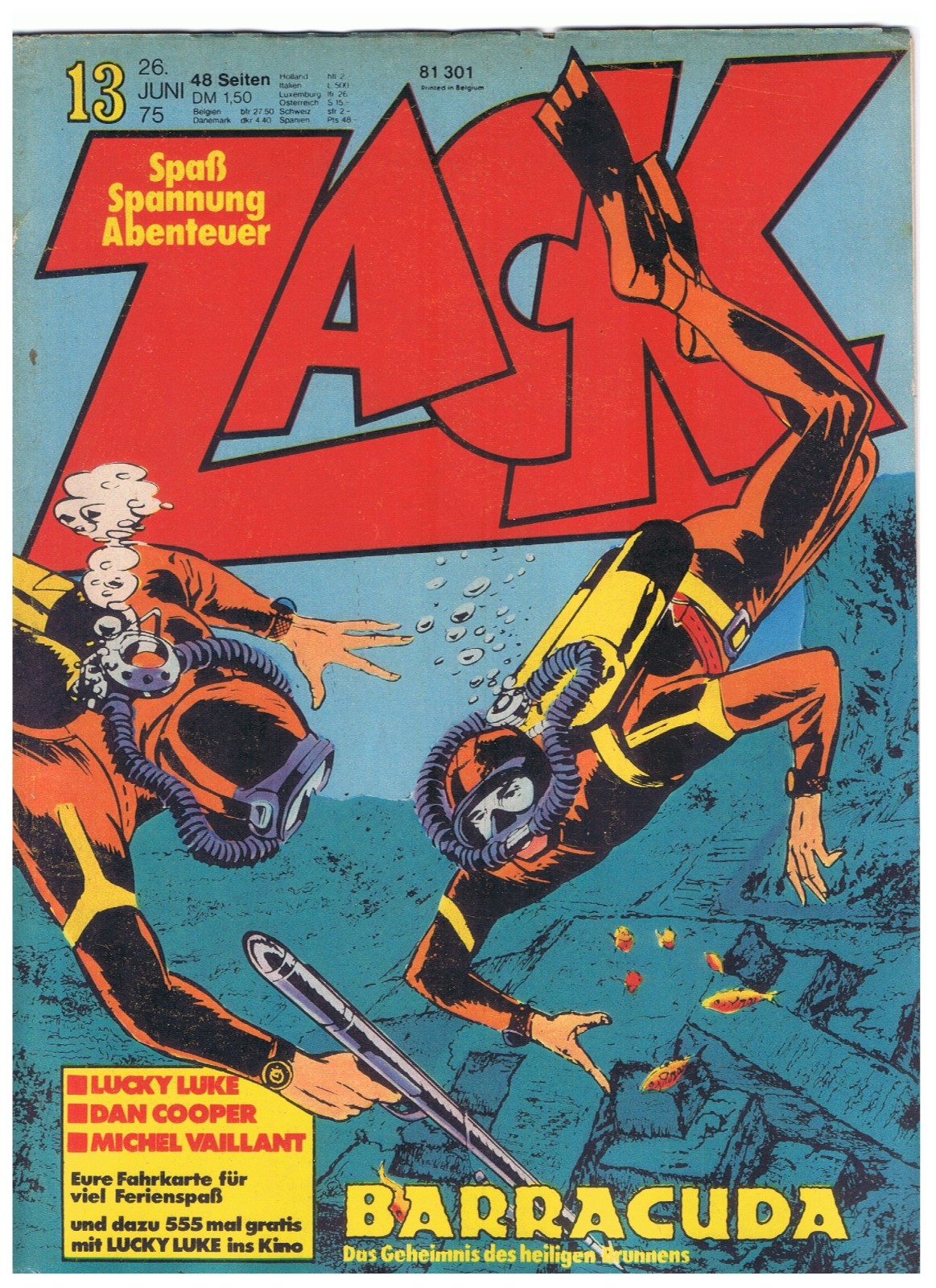 ZACK n.13 / 1975 - buono