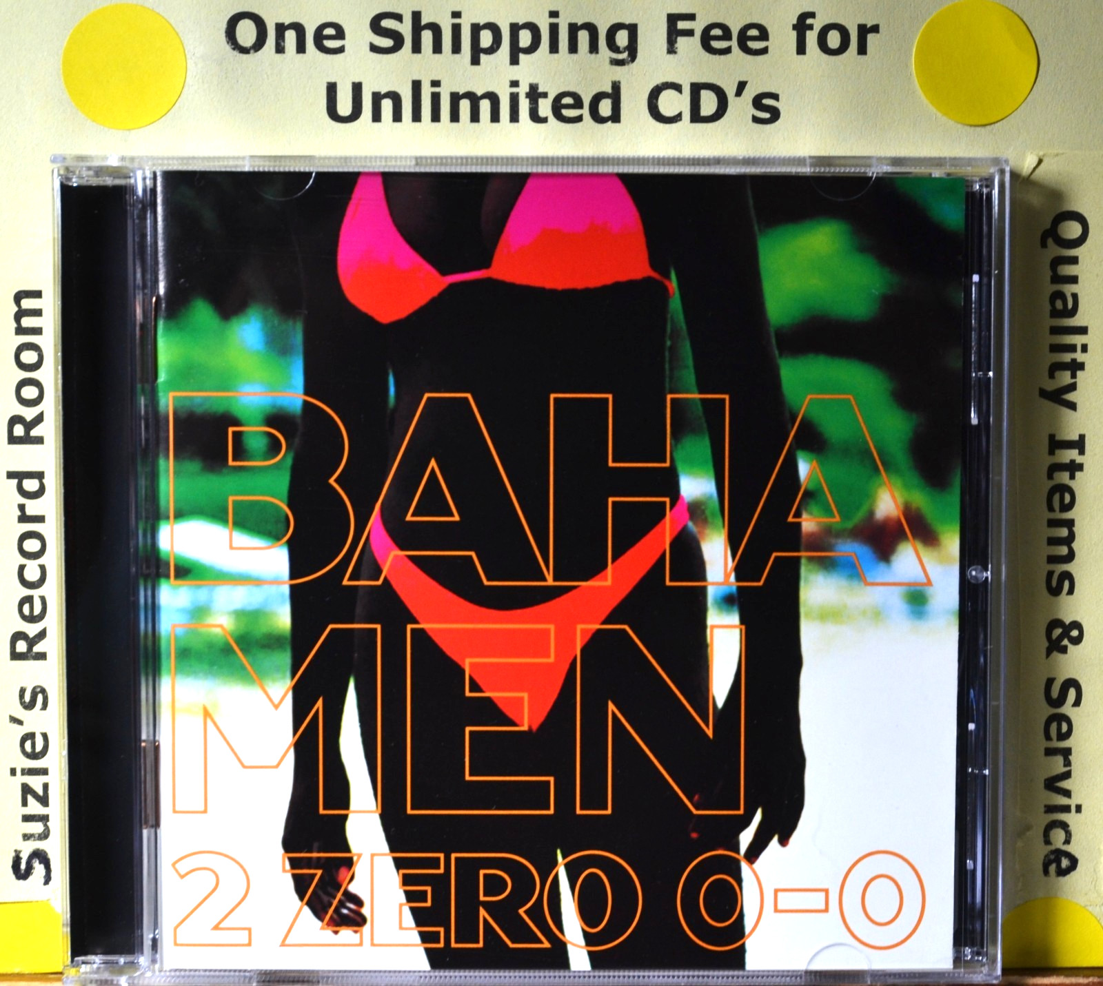 CD Baha Men 2 Zero 0-0 EX+++ NICE COPY Dance Pop -Reggae Fusion -COUPONS!