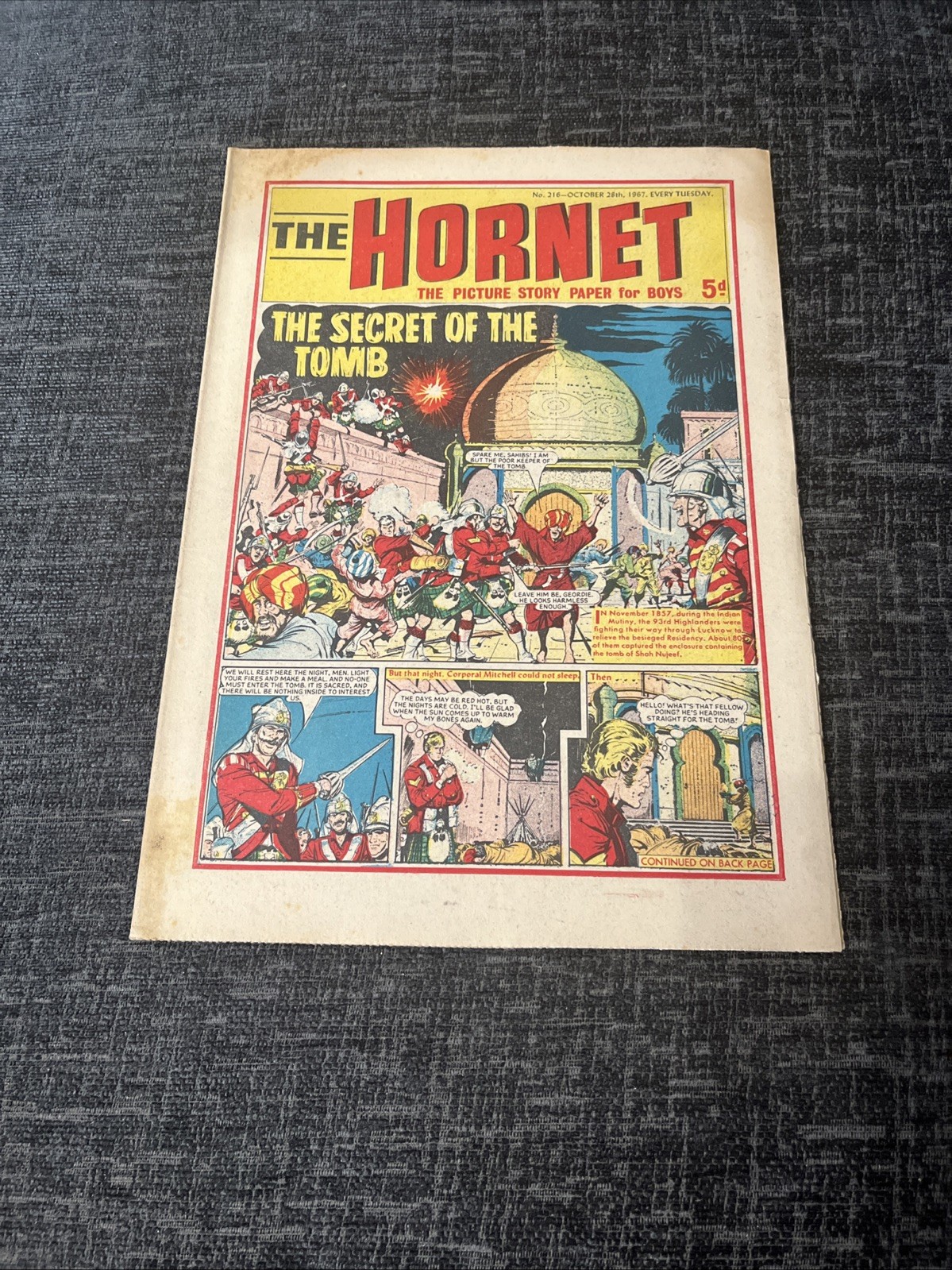 Hornet Comic - #216 - 28 October 1967