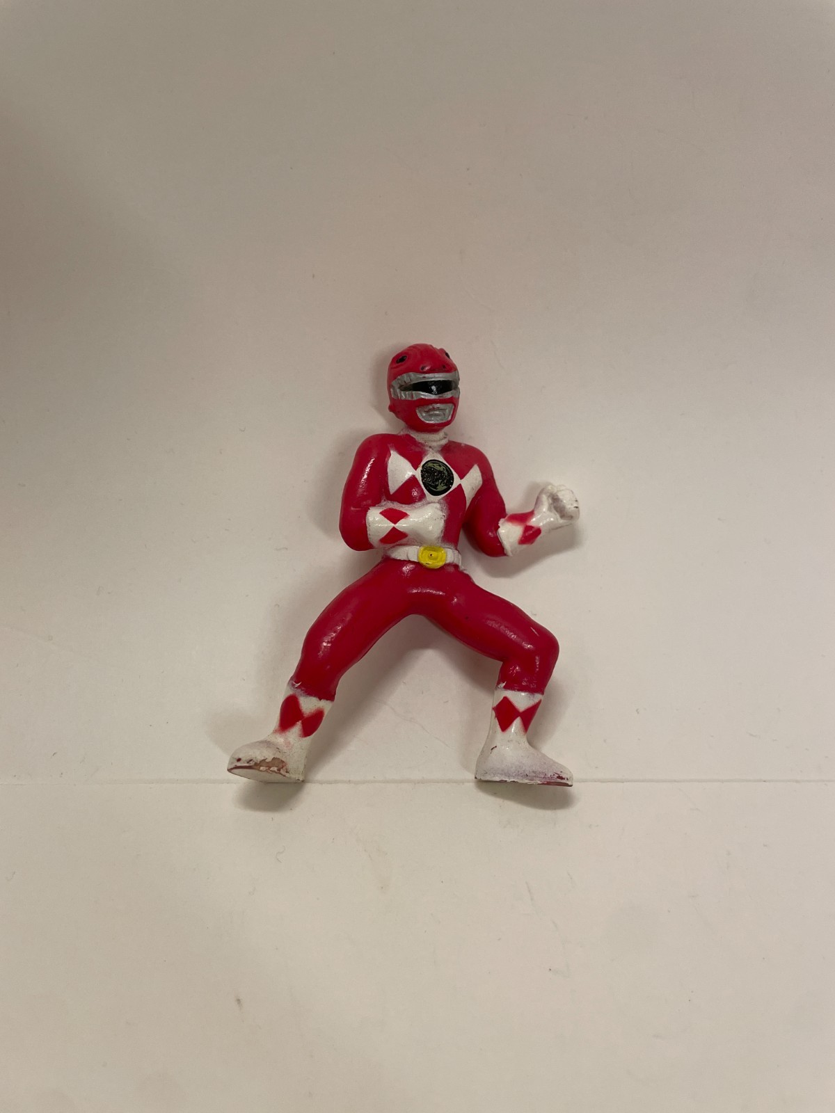Mighty Morphin' Power Rangers Red Ranger 3" Figure Bandai (Used)