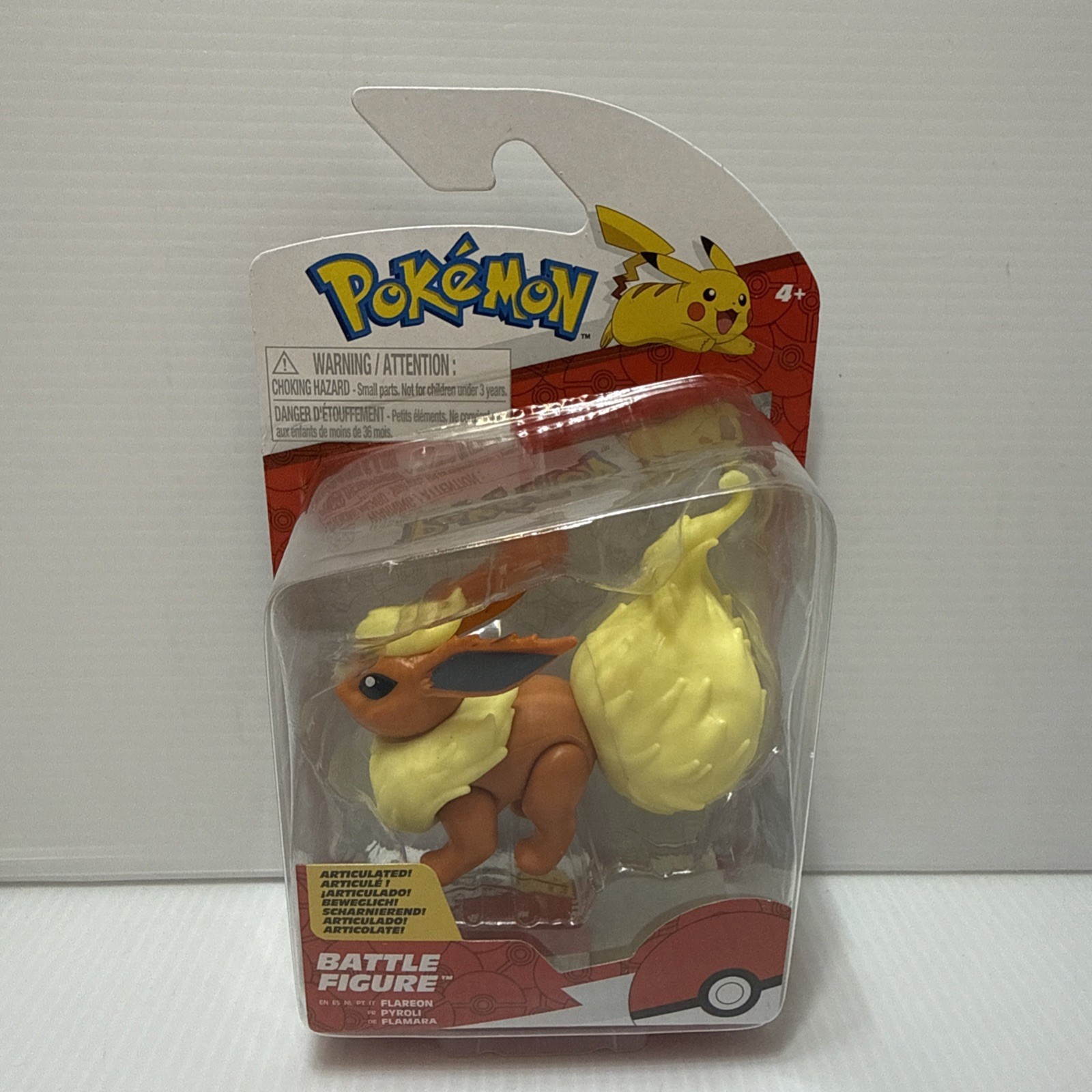 Jazwares Pokemon Battle Figure Flareon ( 95036 ) (NISB)