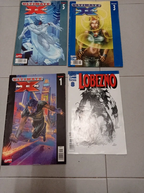 4 comics XMen