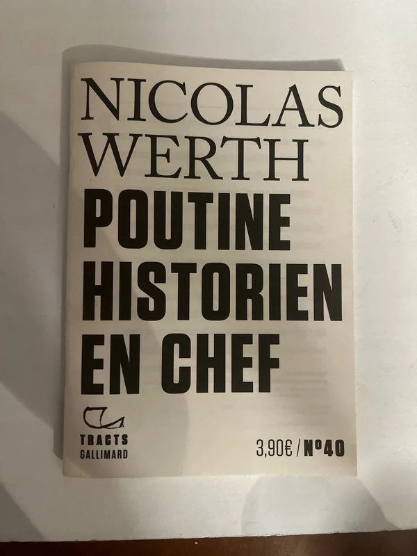 Historien en chef de Nicolas Werth