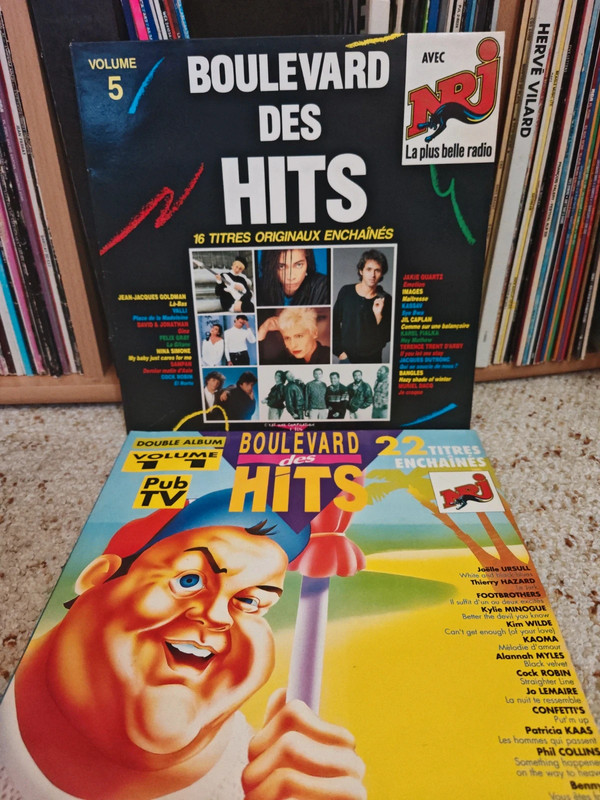 Vinyles boulevard des hits