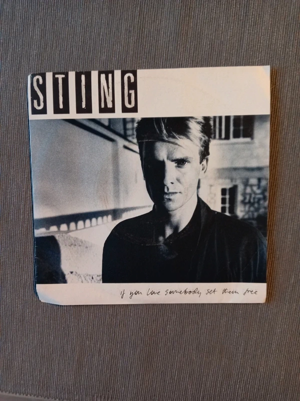 Sting - If you love somebody set them free / Another day. 7"