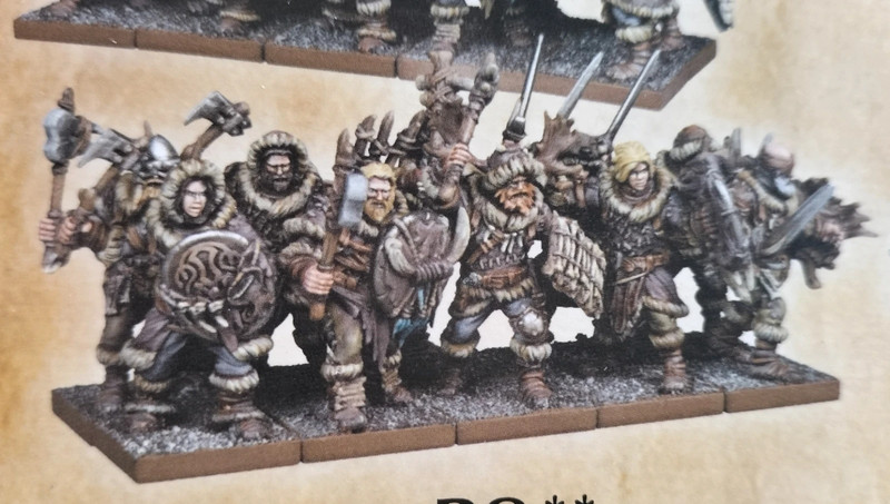 10 Norteños de Kings of War Mantic