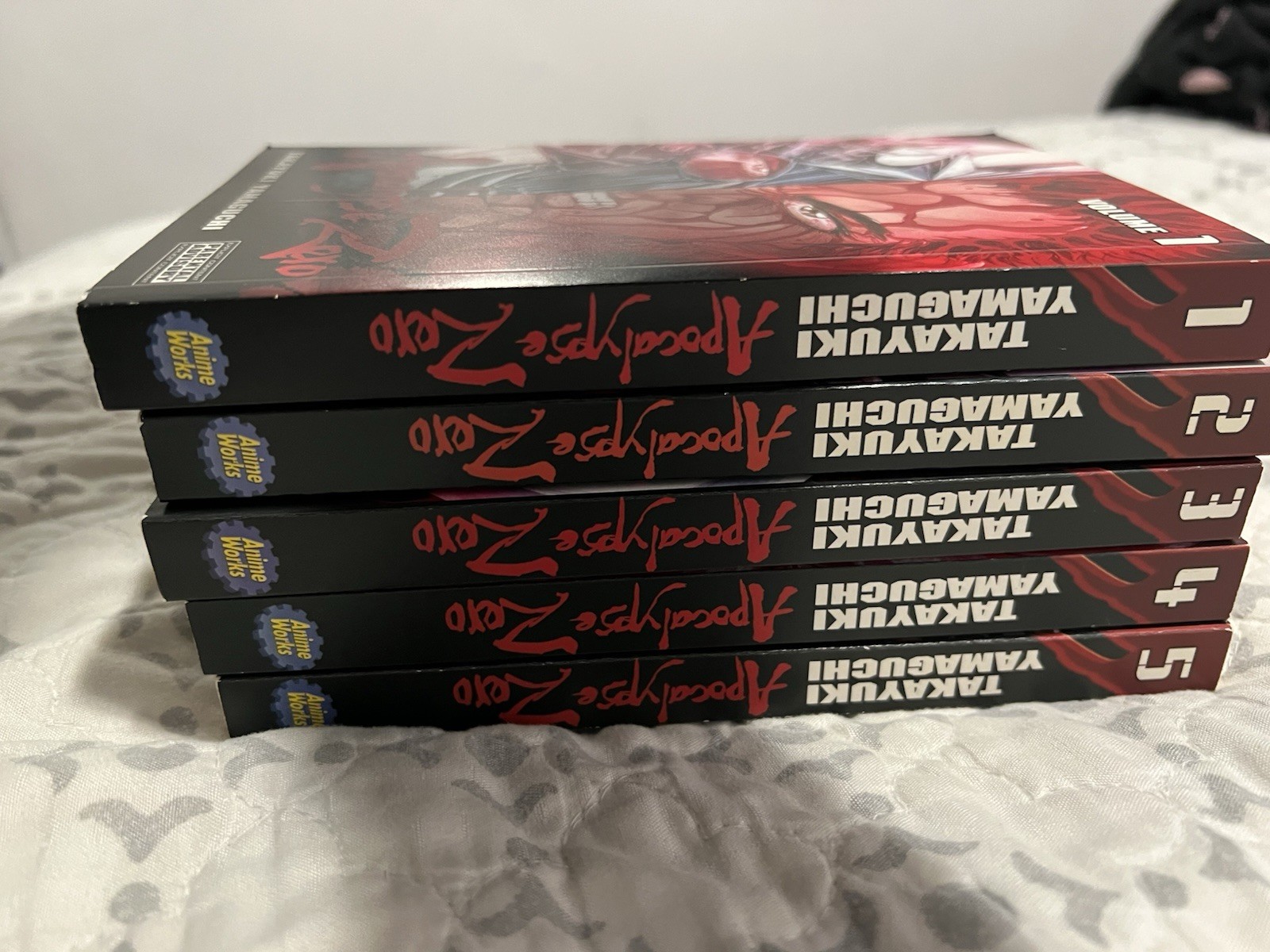 Apocalypse Zero Volume 1-5 Manga Inglese Takayuki Yamaguchi Fuori Stampa