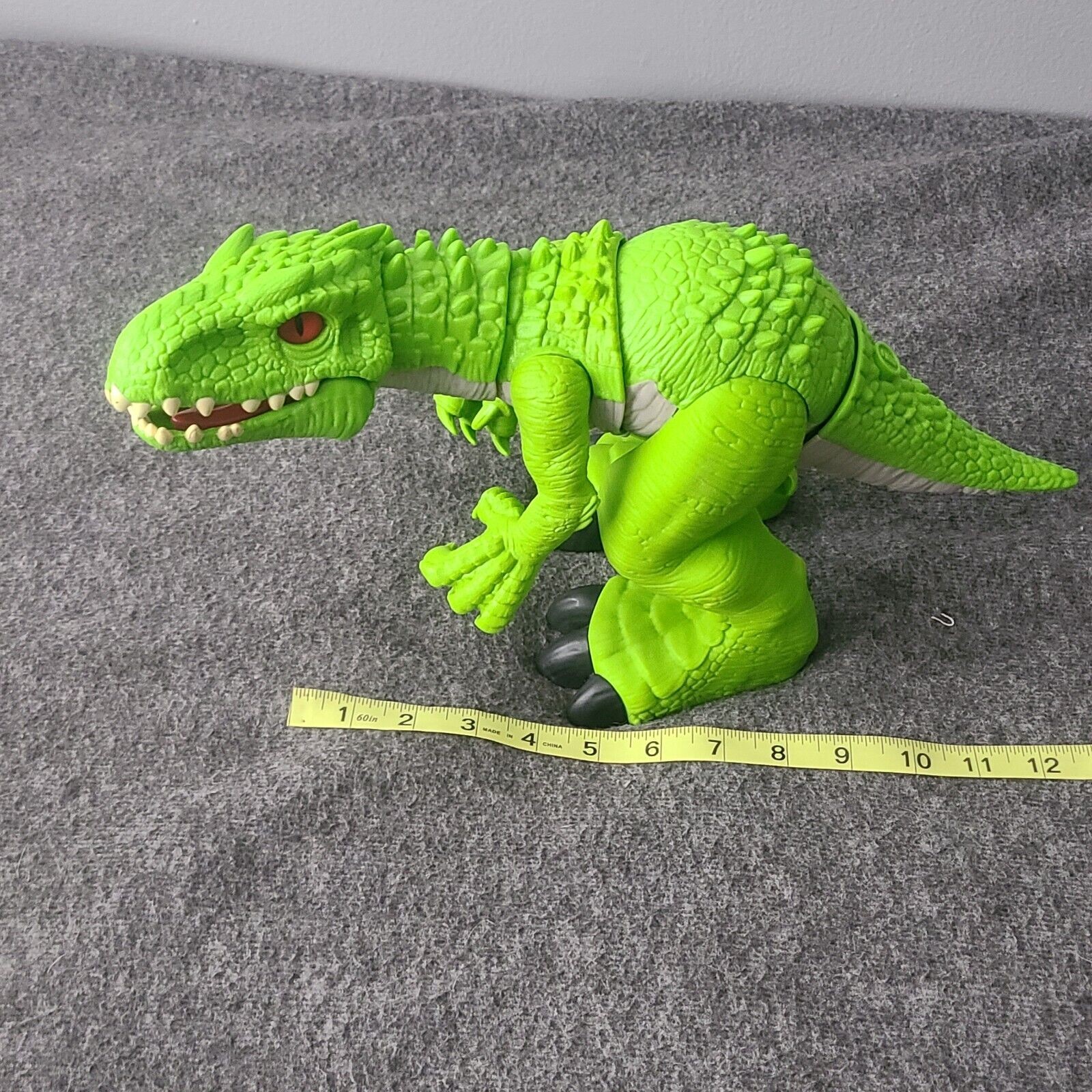 Modellino dinosauro Jurassic World Imaginext verde Indominus Rex Jurassic Park giocattolo