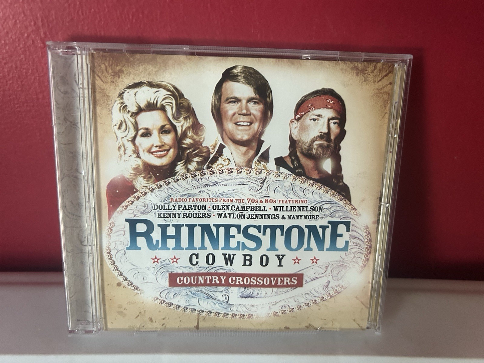 Rhinestone Cowboy Country Crossovers 2011 CD! George, Willie & Dolly! Free Ship