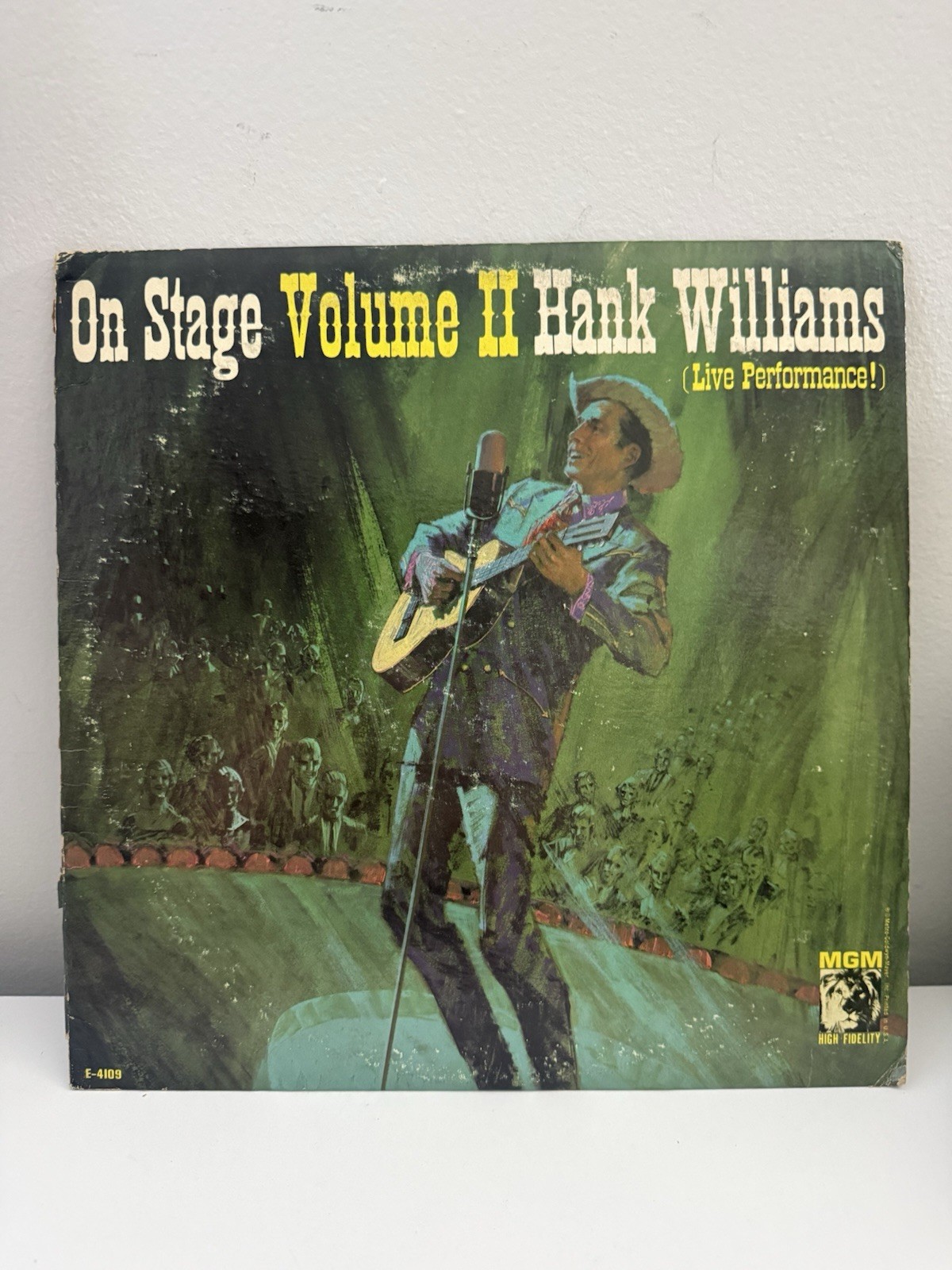 Hank Williams On Stage Volume 2 Live Vintage Vinyl Country LP