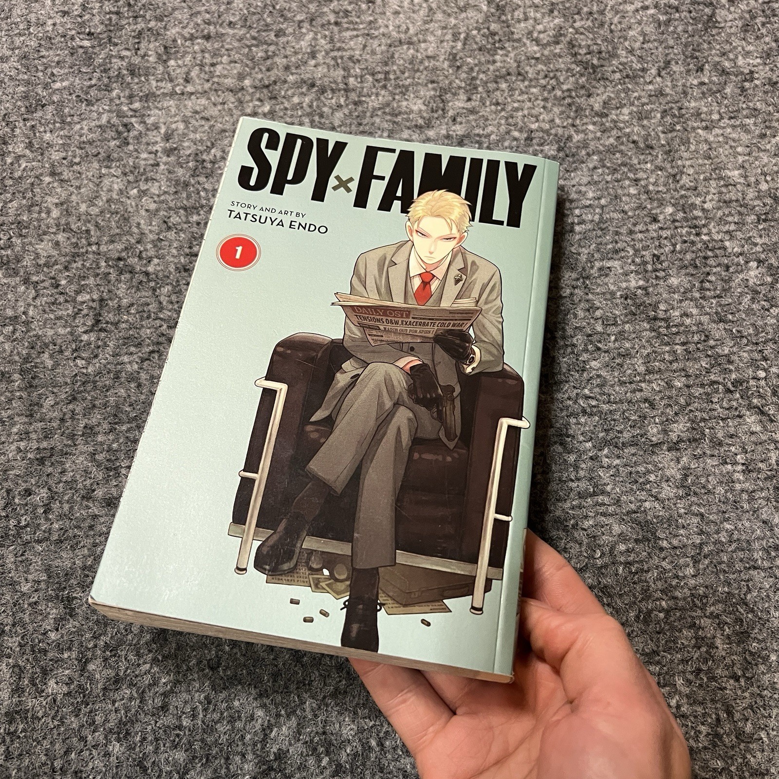 Spy Family Volume 1 Manga Libro di Tatsuya Endo Viz Media 