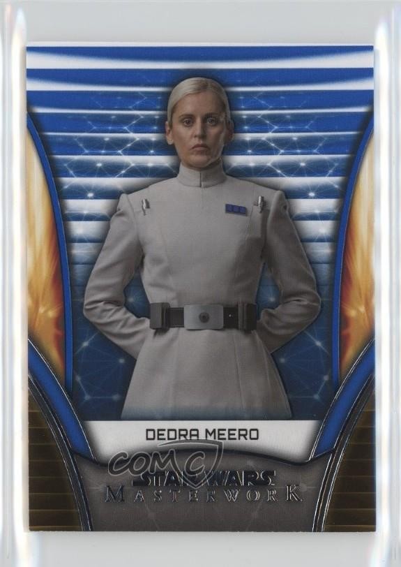 2025 Topps Star Wars capolavoro blu Dedra Meero #36 9et