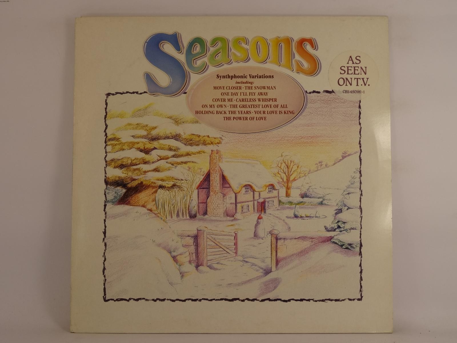 SYNTHPHONIC VARIATIONS SEASONS (370) 18 Track LP plus Picture Sleeve CBS