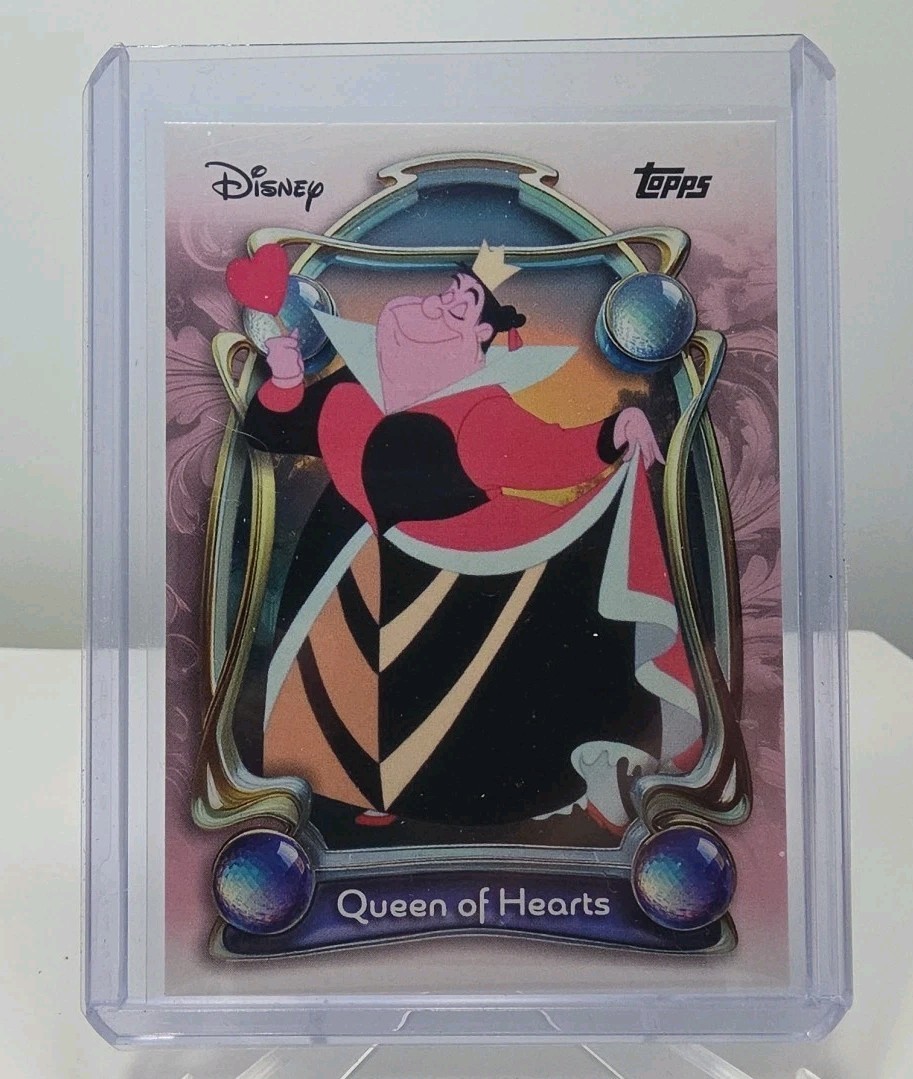 2025 Topps Disney Wonder Queen Of Hearts #18 Tier 1 Alice In Wonderland 3
