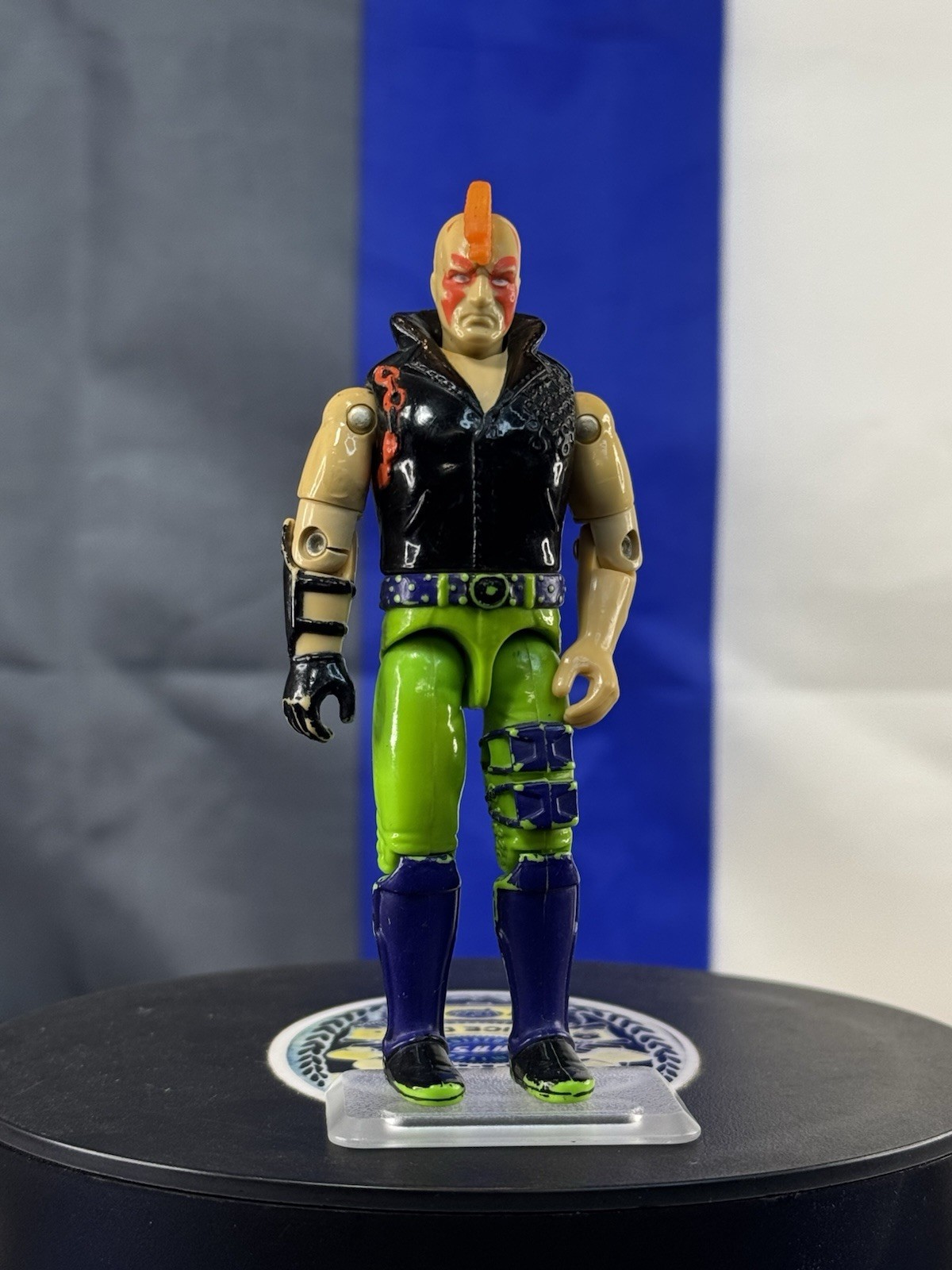 GI Joe Cobra Zartan ARAH Hasbro V2 1993 Vintage Ninja Force Figure Giunti Sciolti