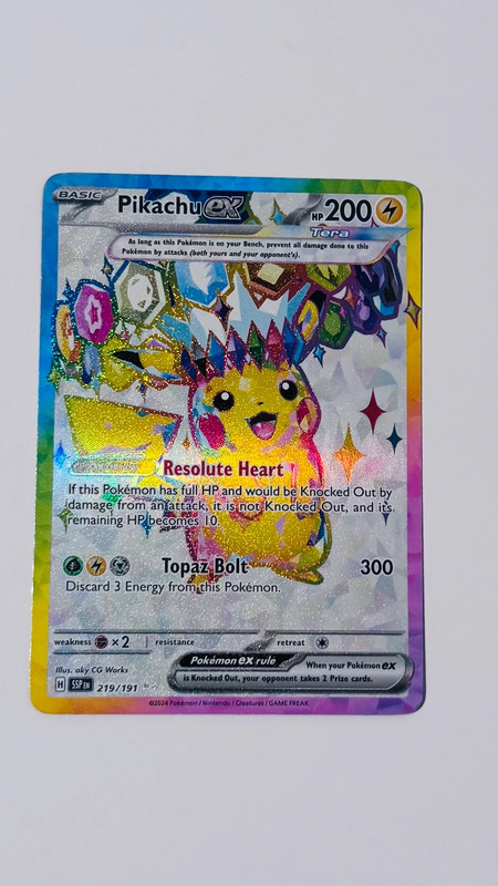 Pikachu ex 219