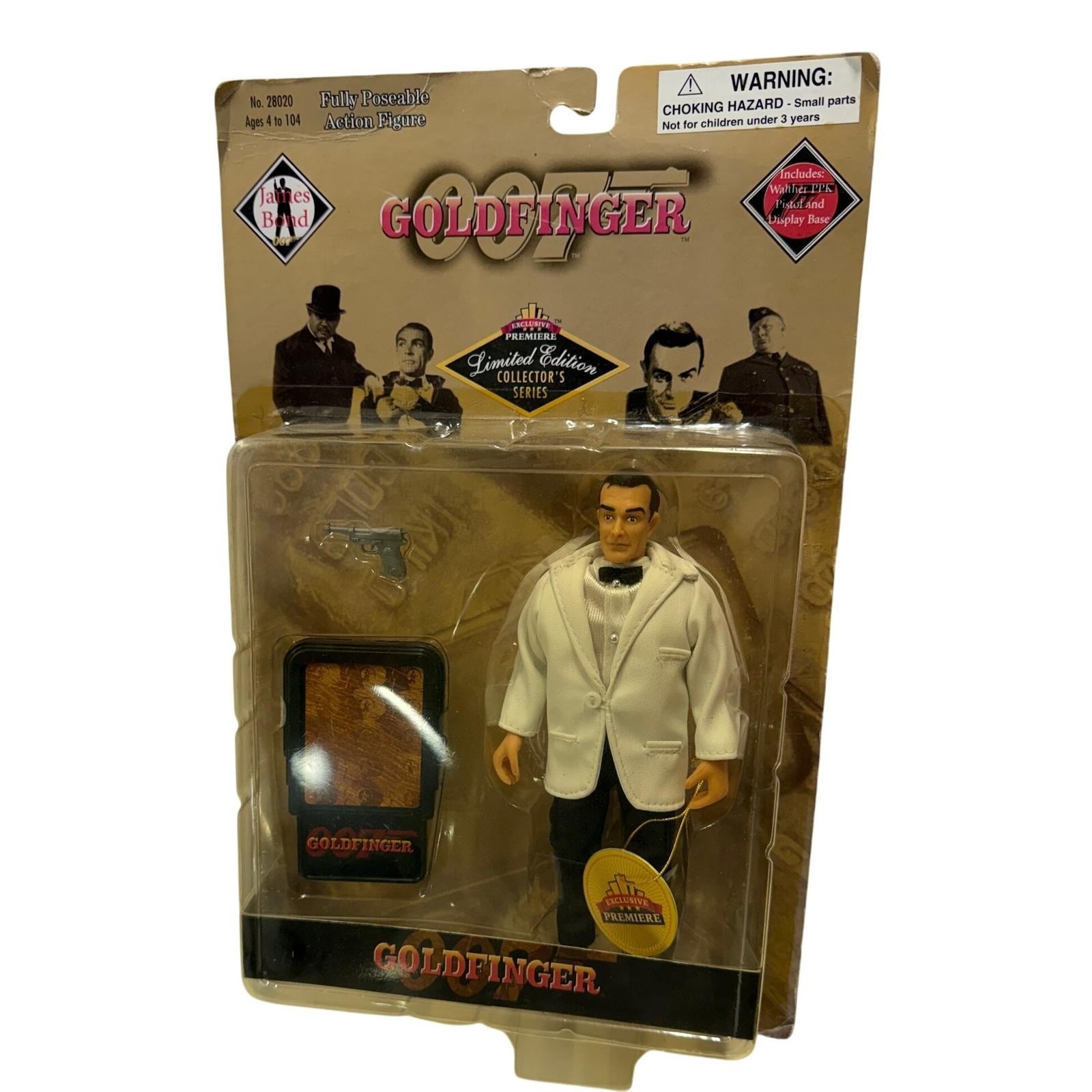 James Bond 007 Goldfinger Modellino Esclusivo Sean Connery Prima