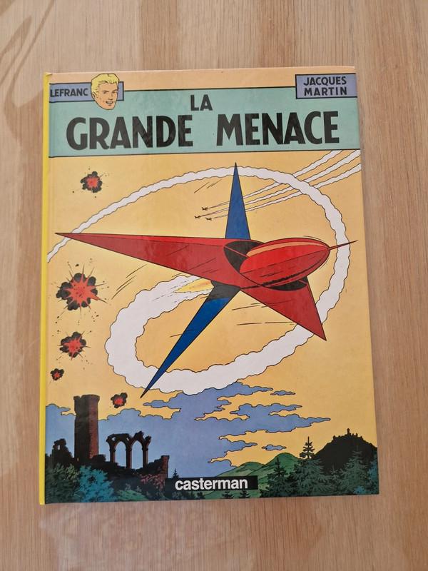 BD Lefranc T1 - La Grande Menace - Jacques Martin (Casterman)