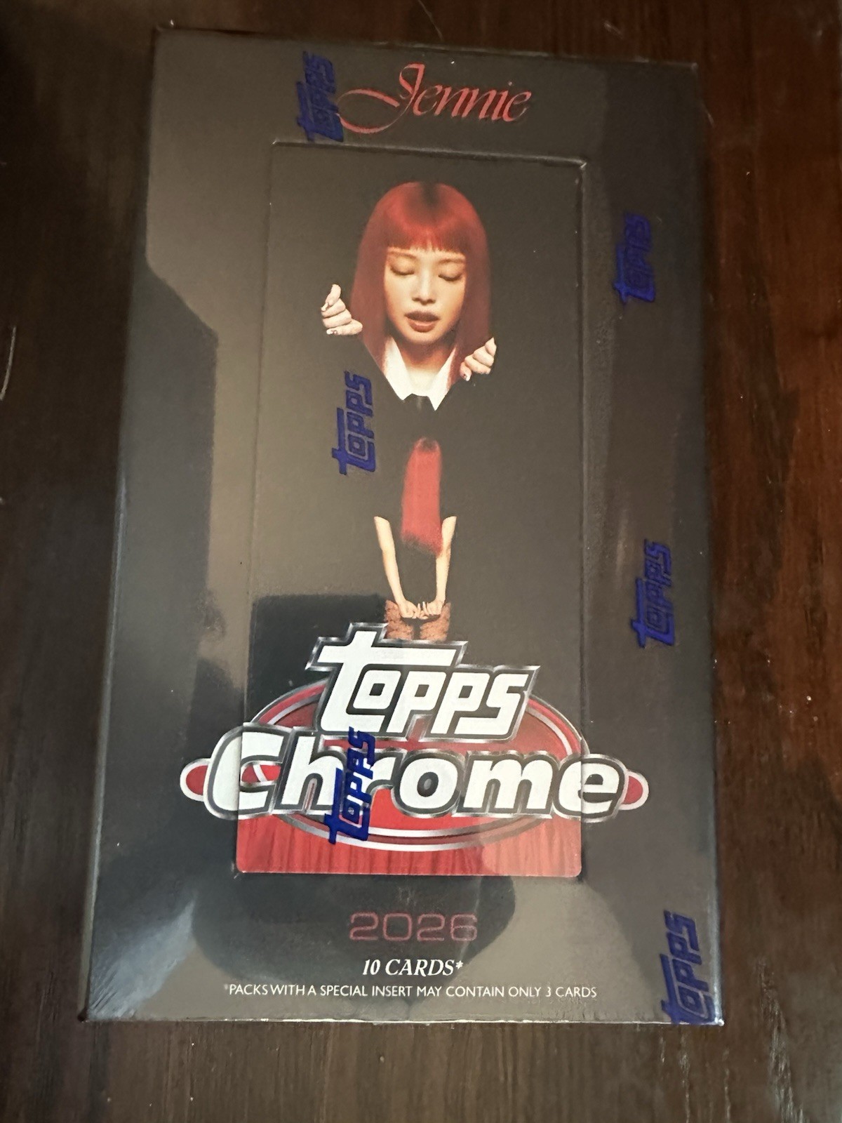 2026 Topps Chrome X Jennie Blackpink Ruby Hobby Box Sealed