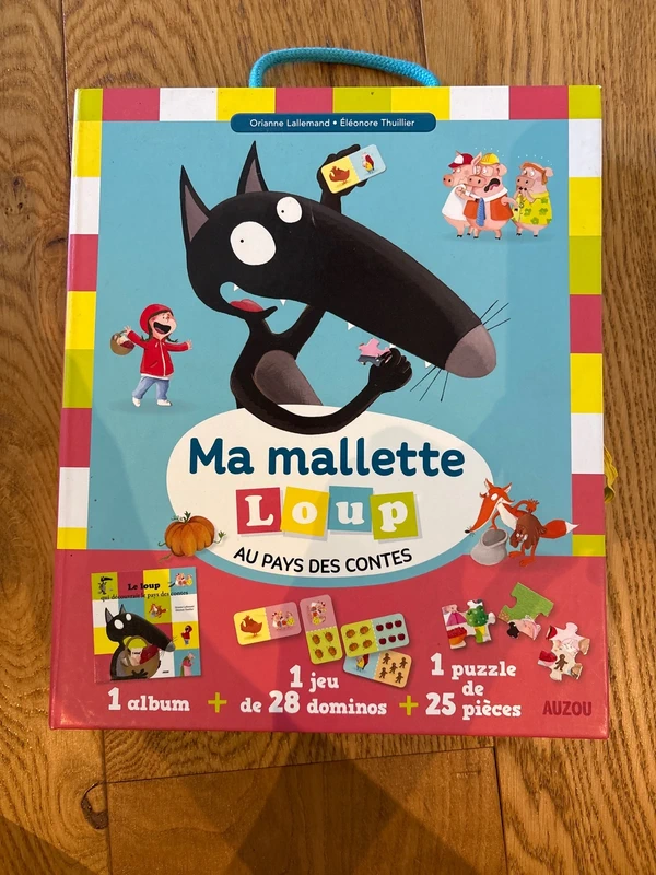 La mallette loup au pays des contes
