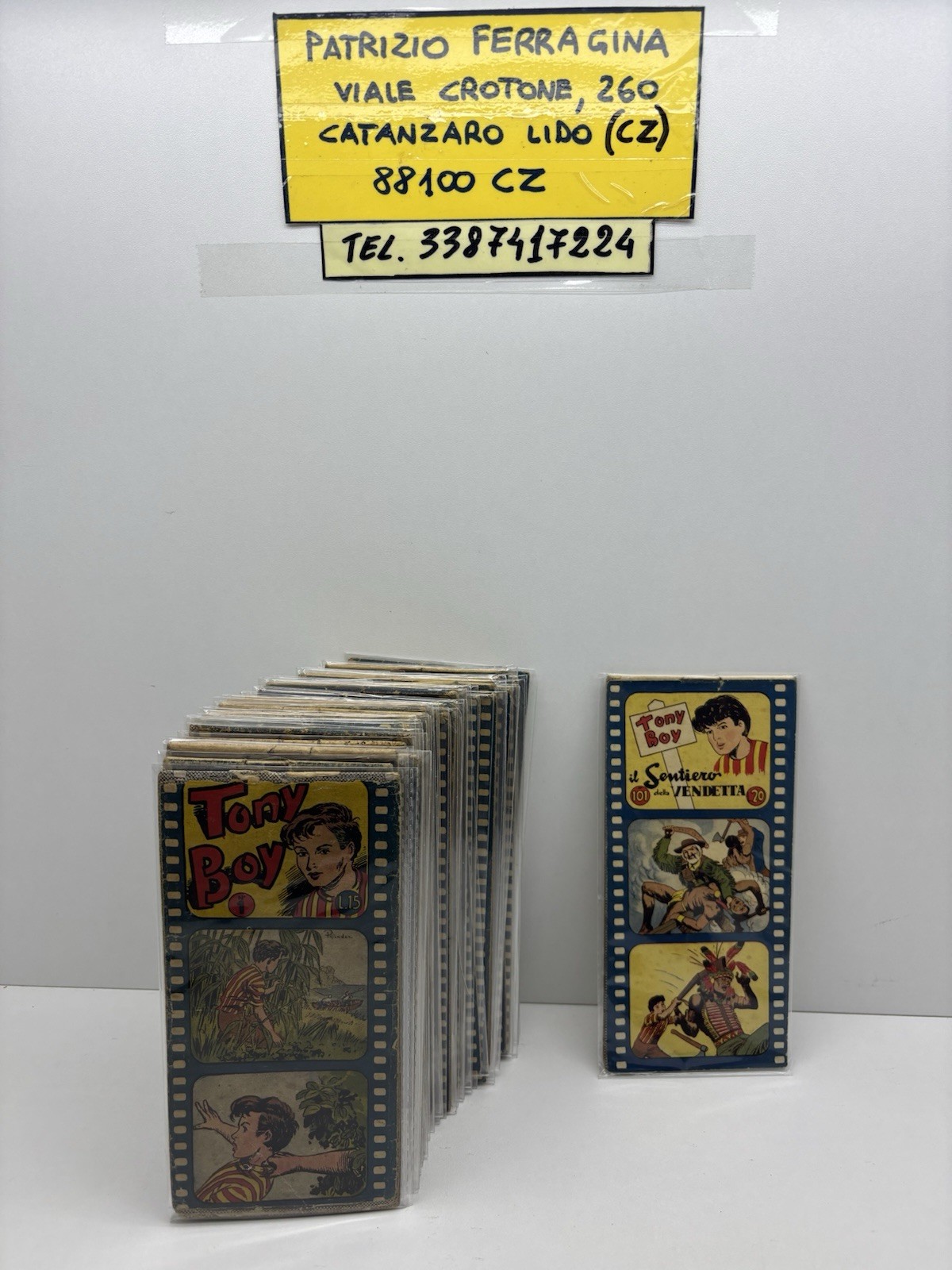 Tony Boy n. 1/49 completa + 101 serie Cinealbo 1949 Lotto di 50 numeri.